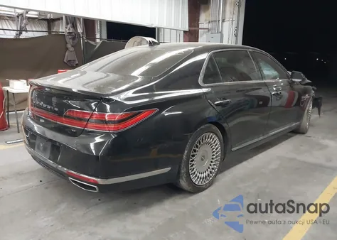 2021 Genesis G90 5.0 Ultimate Rwd z USA, uszkodzony, nr VIN KMTF54PH1MU090273